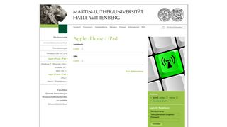 
                            8. Apple iPhone / iPad - WLAN Uni Halle - Martin-Luther-Universität ...