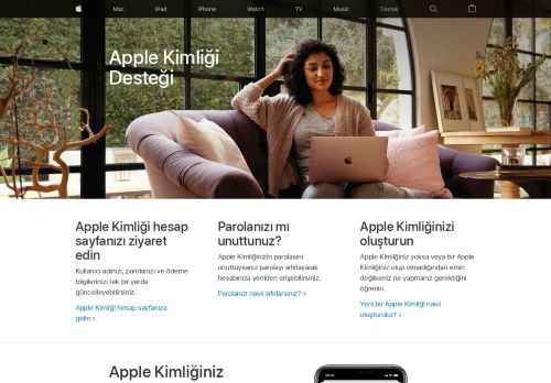 
                            2. Apple Kimliği - Resmi Apple Desteği - Apple Support