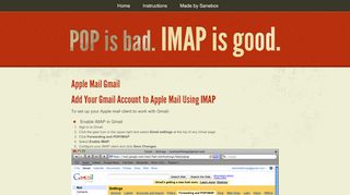 
                            10. Apple Mail Gmail - IMAP vs POP3