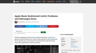 
                            1. Apple Music funktioniert nicht: Probleme und Störungen lösen – GIGA