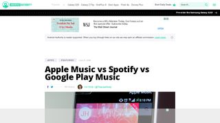 
                            11. Apple Music vs Spotify vs Google Play Music - Android Authority