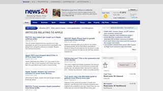 
                            8. apple on News24