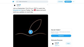 
                            7. Apple on Twitter: 