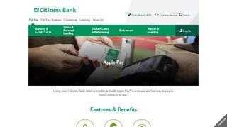 
                            11. Apple Pay® | Citizens Bank