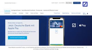 
                            9. Apple Pay - Deutsche Bank – Deutsche Bank Privatkunden