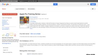 
                            12. Apple Pro Training Series: Aperture 3 - Resultat for Google Books