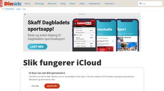 
                            9. Apple: Slik fungerer iCloud - DinSide