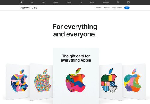 
                            12. Apple Store e-gift Cards - Apple