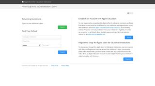 
                            8. Apple Store for Education Institution : Find Your School