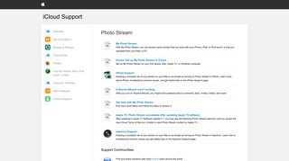 
                            2. Apple - Support - iCloud - Photo Stream