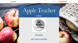 
                            9. Apple Teacher | Smore Newsletters