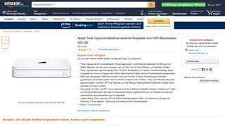 
                            9. Apple Time Capsule kabellose externe Festplatte und: Amazon.de ...