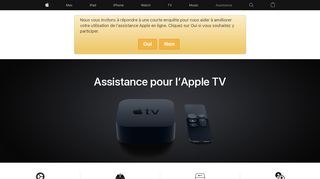 
                            3. Apple TV – Assistance Apple officielle - Apple Support