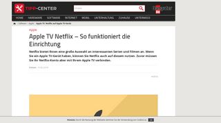 
                            3. Apple TV: Netflix auf Apple TV-Gerät | TippCenter