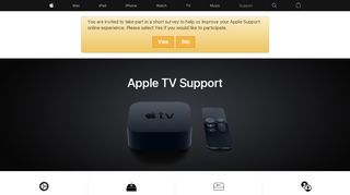 
                            4. Apple TV - Official Apple Support