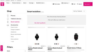 
                            3. Apple Watch Series 4 | Available in 4 colors & 40mm bands | T-Mobile