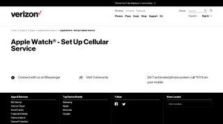 
                            13. Apple Watch - Set Up Cellular Service | Verizon Wireless