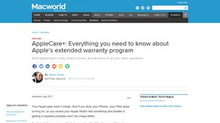 
                            4. AppleCare+: Everything you need to know | Macworld