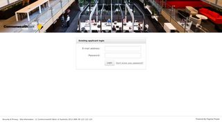 
                            11. Applicant sign in - Commonwealth Bank - PageUp