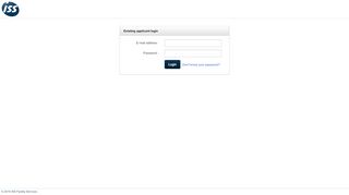 
                            3. Applicant sign in - ISS Facility Services - PageUp