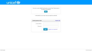 
                            4. Applicant sign in - unicef - PageUp