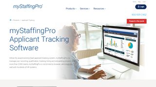 
                            2. Applicant Tracking Software - myStaffingPro