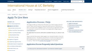 
                            2. Applicants International House, Berkeley