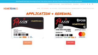 
                            6. Application and Renewal for HomeTeamNS Membership