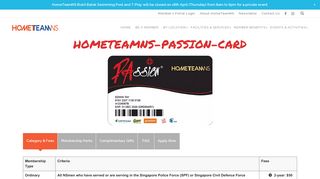 
                            7. Application and Renewal for HomeTeamNS-PAssion Card