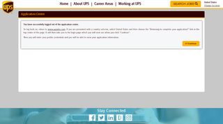 
                            12. Application Center - UPS Careers: Profile Assistant