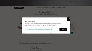 
                            6. Application | Daimler Jobsearch > Application