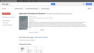 
                            7. Application Development Systems: The Inside Story of Multinational ...