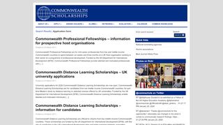
                            3. Application form - Commonwealth Scholarship Commission