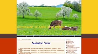 
                            3. Application form - Dairy Development Department