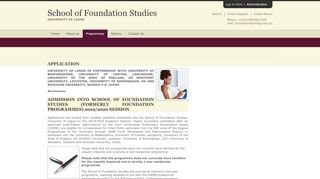 
                            8. Application - Foundation - Unilag