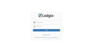 
                            1. Application Login - Lodgix.com