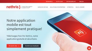 
                            5. Application mobile de paie | Simple et pratique | Libre-service Nethris