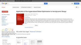 
                            12. Application of Surrogate-based Global Optimization to Aerodynamic Design