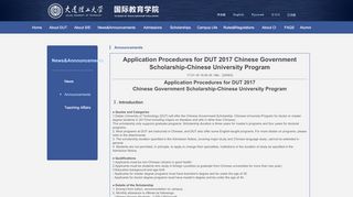 
                            4. Application Procedures for DUT 2017 Chinese Government ...