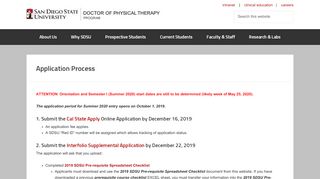 
                            12. Application Process – Doctor of Physical Therapy Program, San Diego ...