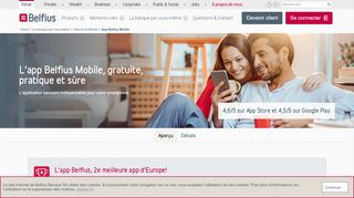 
                            7. Application Smartphone - App Belfius Mobile - Belfius