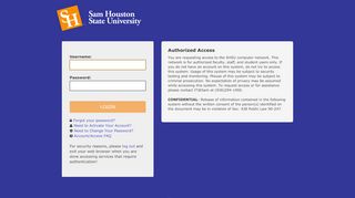 
                            1. Application Status - SamWeb - Sam Houston State University