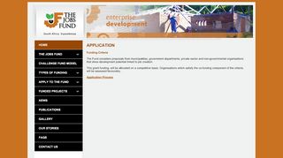 
                            3. Application - The Jobs Fund