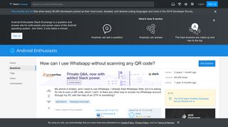 
                            7. applications - How can I use Whatsapp without scanning any QR code ...