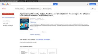 
                            11. Applications of Security, Mobile, Analytic, and Cloud (SMAC) ...