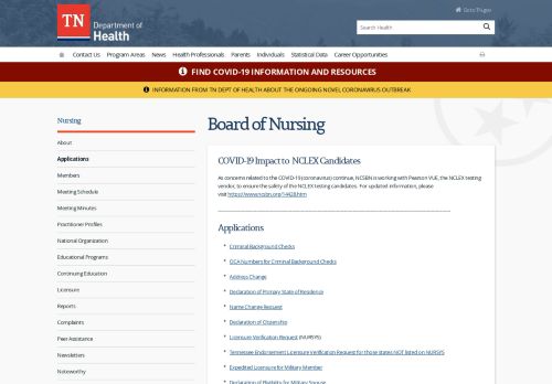 
                            12. Applications - TN.gov