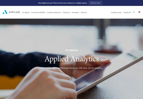 
                            9. Applied Analytics: Data Analytics for Insurance Agencies | Applied ...