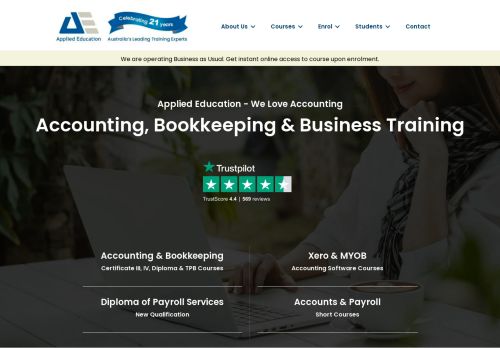 
                            2. Applied Education | Courses in Accounting & Bookkeeping | Certificate ...