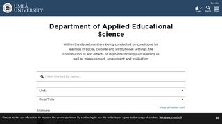 
                            6. Applied Educational Science