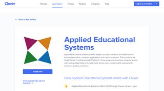 
                            9. Applied Educational Systems - Clever application gallery | Clever